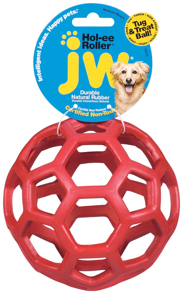 JW Pet Hol-ee Roller Dog Toy Assorted Mini