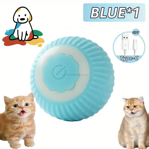 Cat Toys Interactive Ball Cat Accessories Interactive Cat Ball Kitten