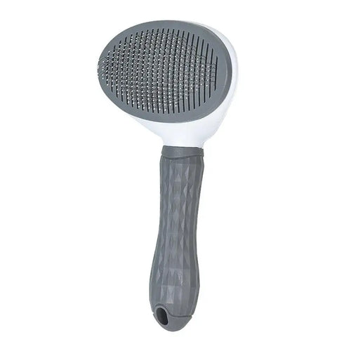 Pet Comb Automatic Hair Removal Comb Stainless Steel Needle Comb Cat