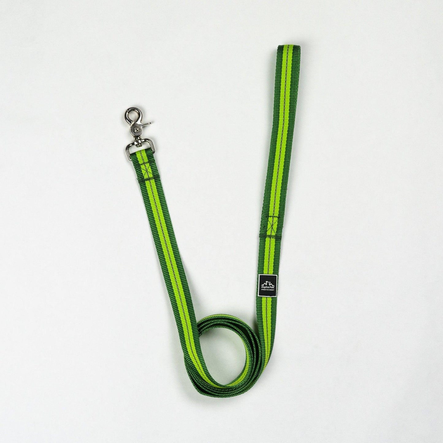 Appalachian Kiwi Green 6ft Flat Dog Leash - Small