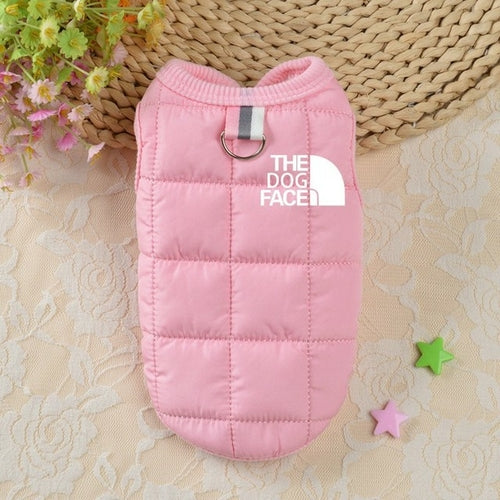 The Dog Face - Jacket Vest - Clothes Winter Warm Pet Coat!
