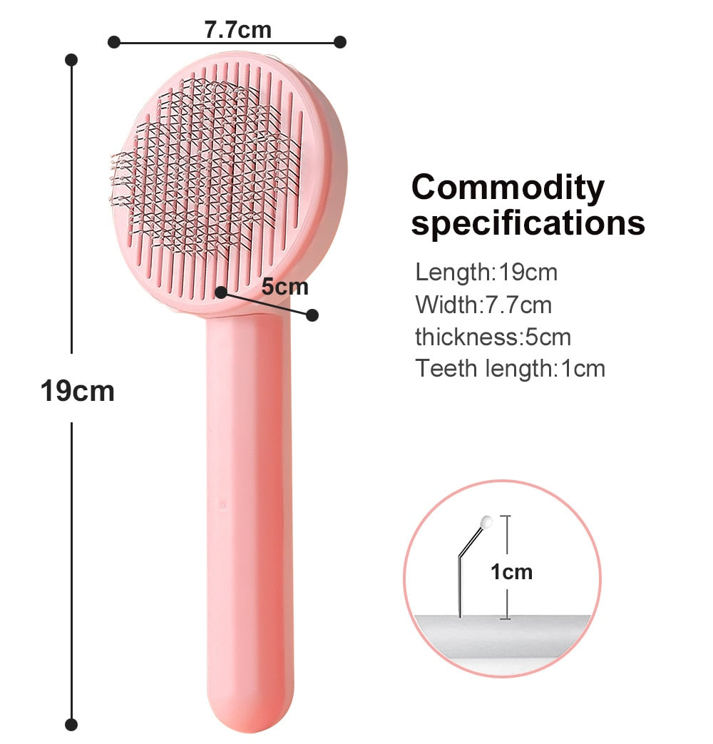 Grooming Pet Hair Remover Brush Cat And Dogs Hair Comb Removes Comb
