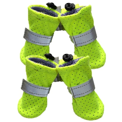 Pet Shoes For Small Dogs Reflective Non Slip Wear Resistant Winter