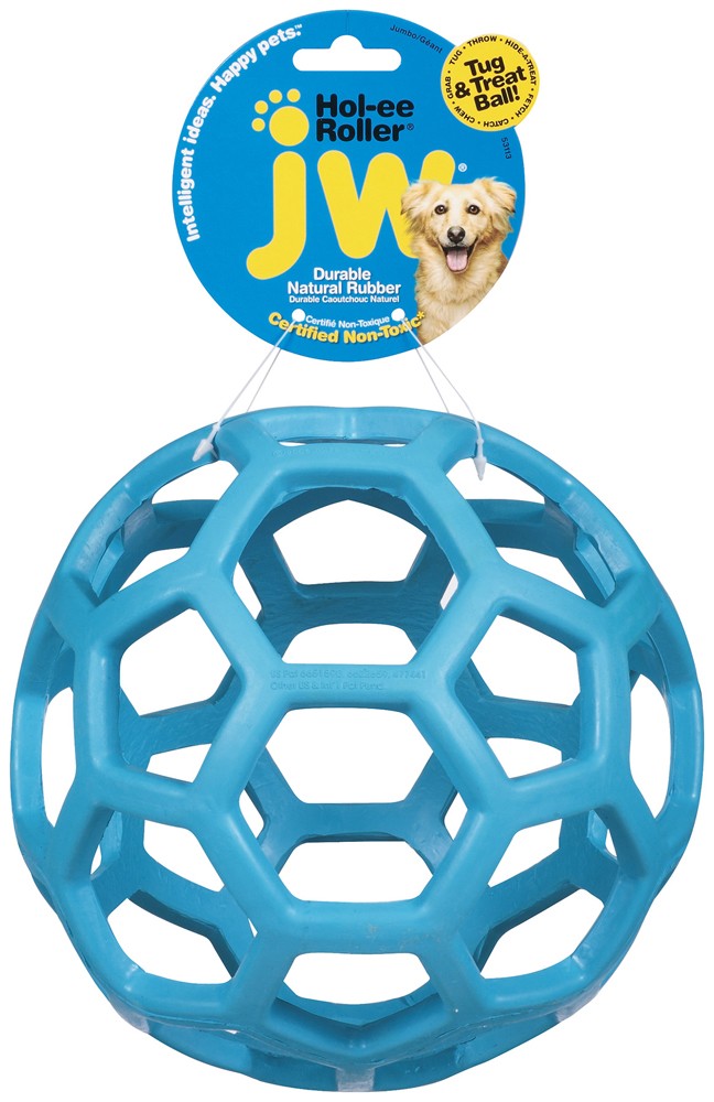 JW Pet Hol-ee Roller Dog Toy Assorted Medium