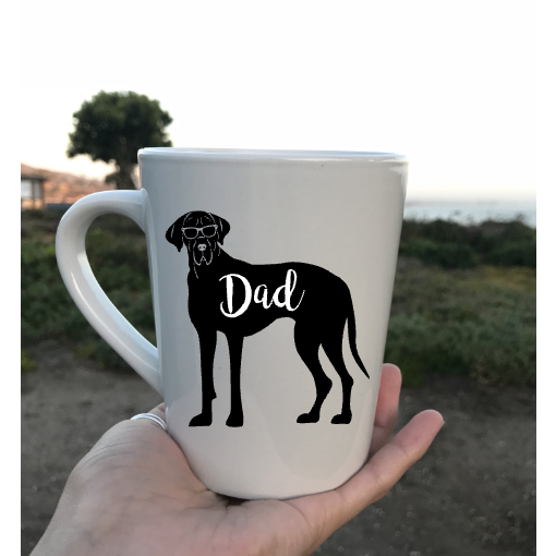 Great Dane Dad Coffee Mug