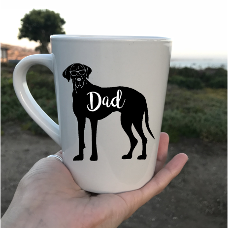Great Dane Dad Coffee Mug
