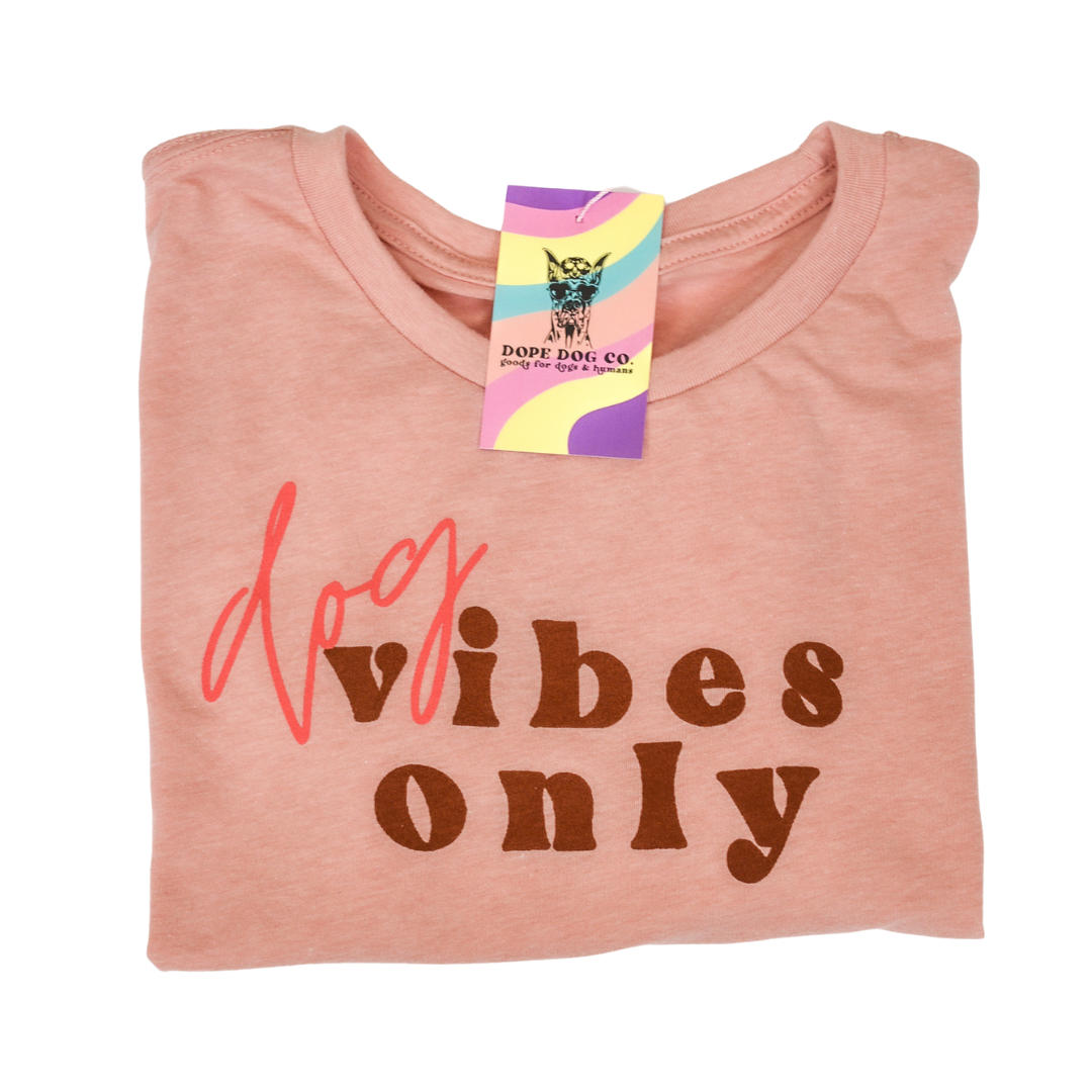 Dog Vibes Only Cropped Tee