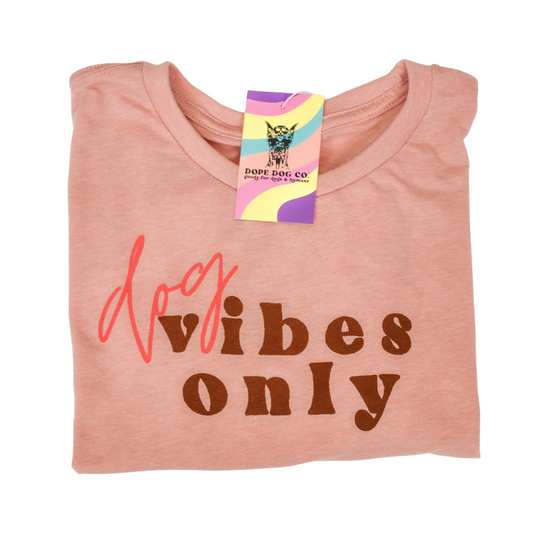 Dog Vibes Only Cropped Tee