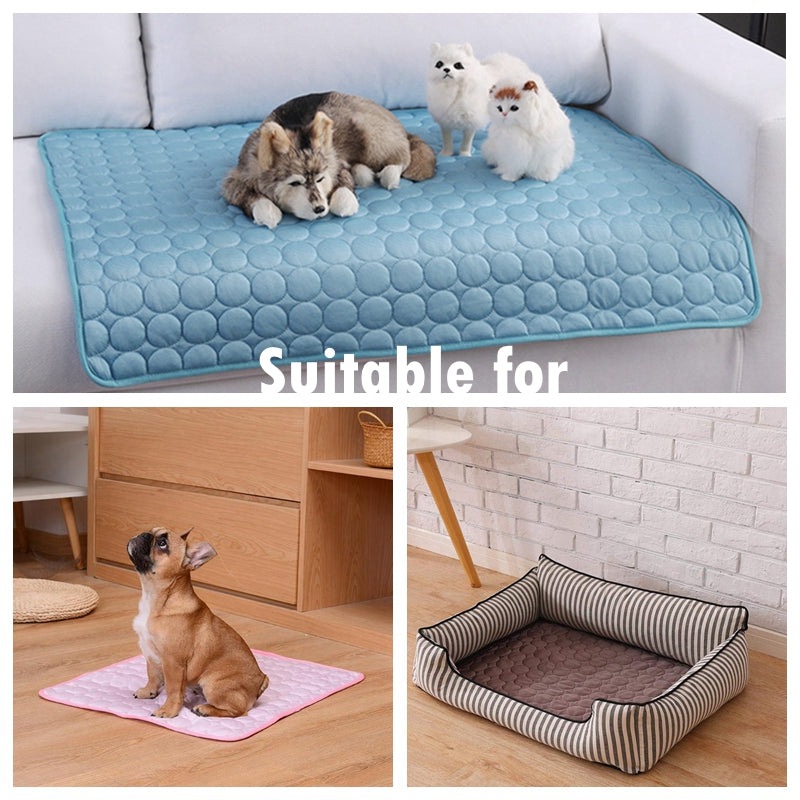 Dog Mat Cooling Summer Pad For Cat Blanket Sofa Breathable A4wish