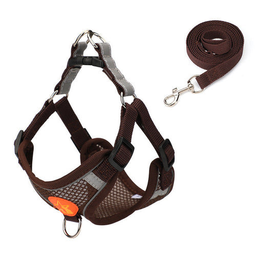 Reflective Small Dog Harness Set