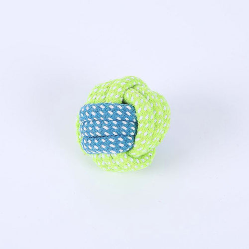 1PC Dog Toy Carrot Knot Rope Ball Cotton Rope Dumbbell Puppy Cleaning