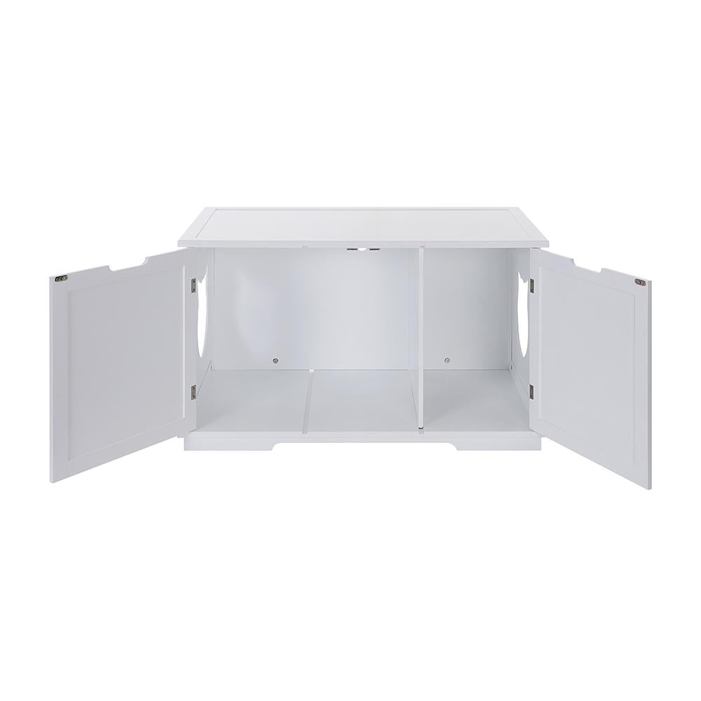 Cat Bench Litter Box - Enclosure Furniture Box House