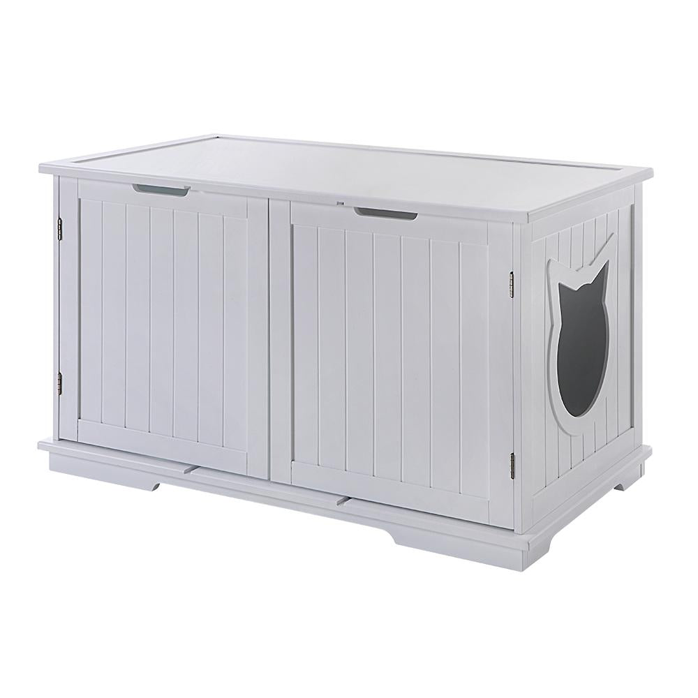 Cat Bench Litter Box - Enclosure Furniture Box House