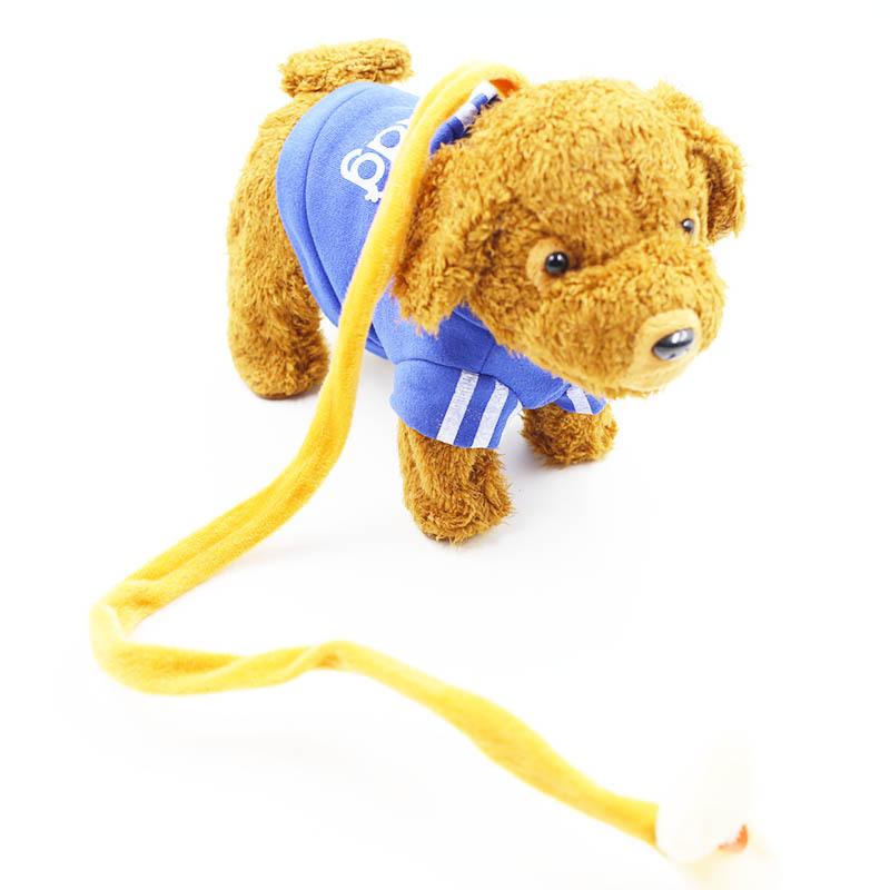 Children emulate Teddy dog intelligent remote control plush toy