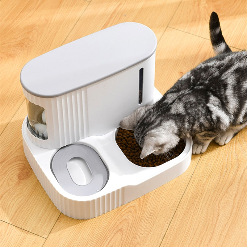 3l Pet Cat/Dog Food Automatic Feeder - For Dry Food Storage