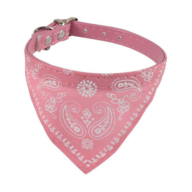 Adjustable Pet Dog Puppy Cat Neck Scarf Bandana