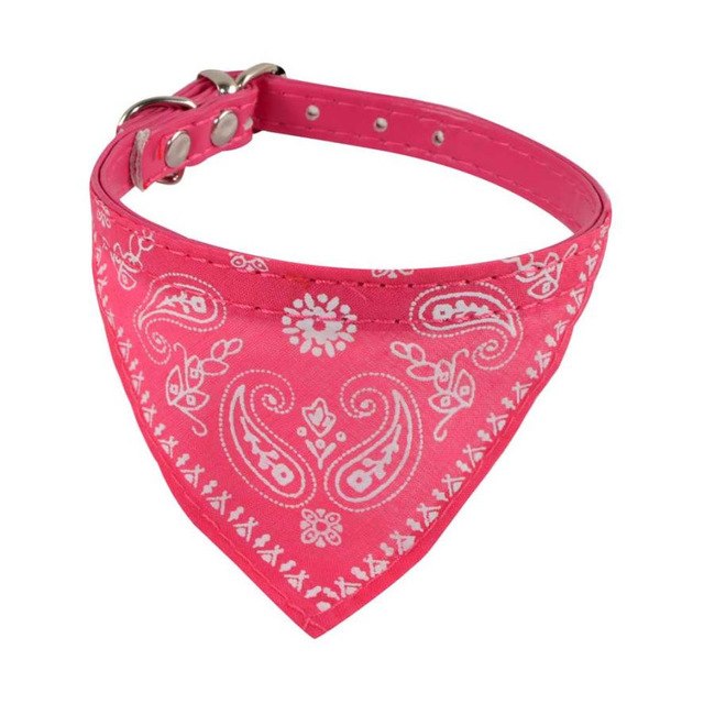 Adjustable Pet Dog Puppy Cat Neck Scarf Bandana