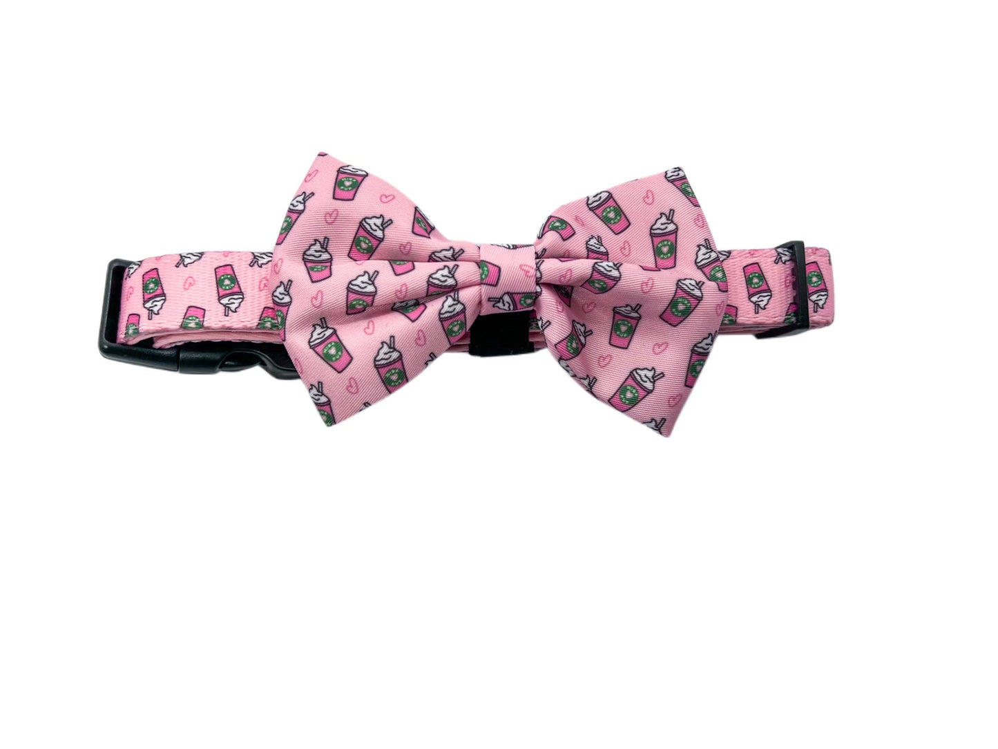 Pupshake Pink Bow Tie