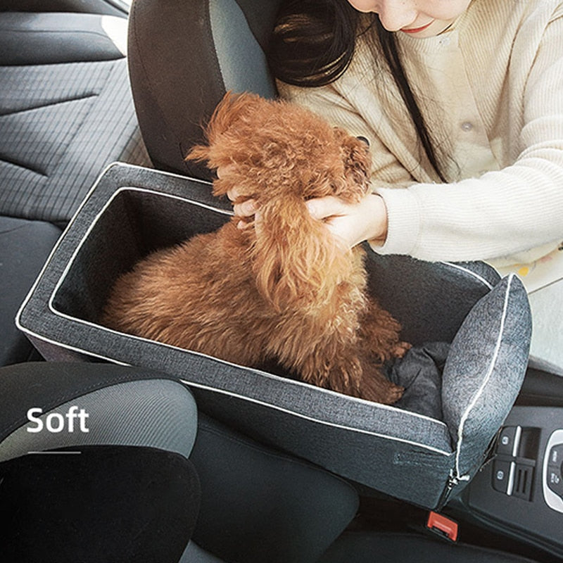 Car Central Cat Dog Bed Dog Car Seat Safety Portable Dog Carrier for