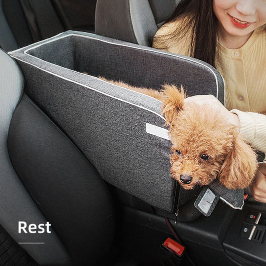 Car Central Cat Dog Bed Dog Car Seat Safety Portable Dog Carrier for