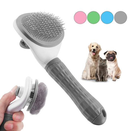 Dog Comb Massage Cat Brush Stainless Steel Pet Grooming Comb For Dogs