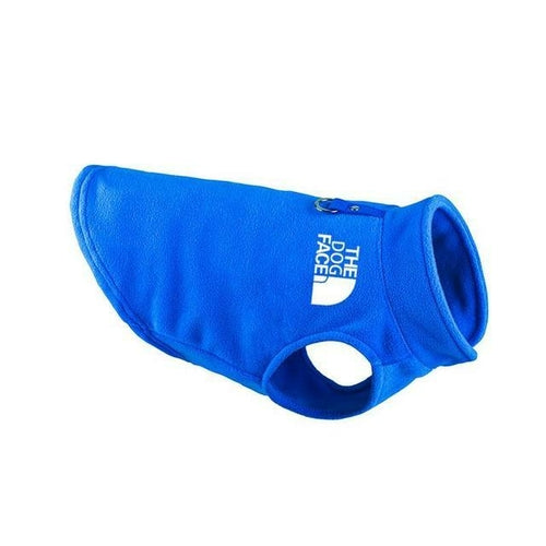 Dog Face Jacket Vest Clothes Winter Fleece Warm Pet  Coat Sweater For