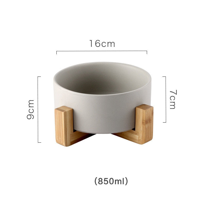 Ceramic Pet Food Bowl