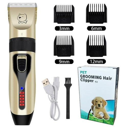 Electric Dog Clippers Professional Pet Hair Trimmer Dogs Grooming