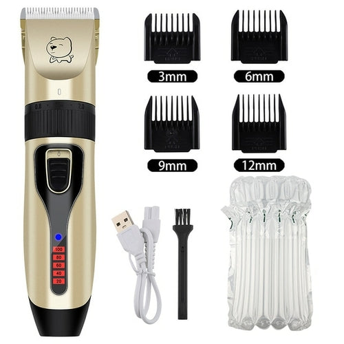 Electric Dog Clippers Professional Pet Hair Trimmer Dogs Grooming