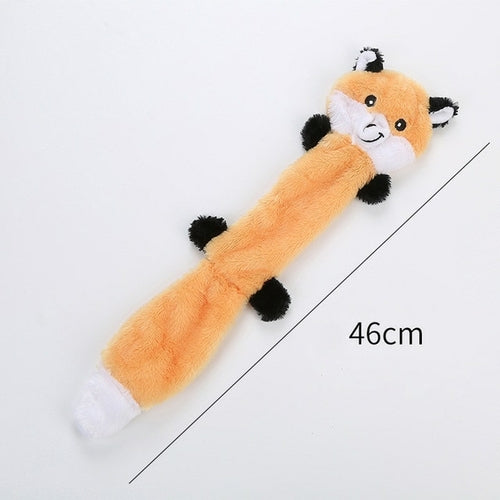 Funny Plush Pets Squeaky Toys Animal Shape Soft Small Medium Puppy