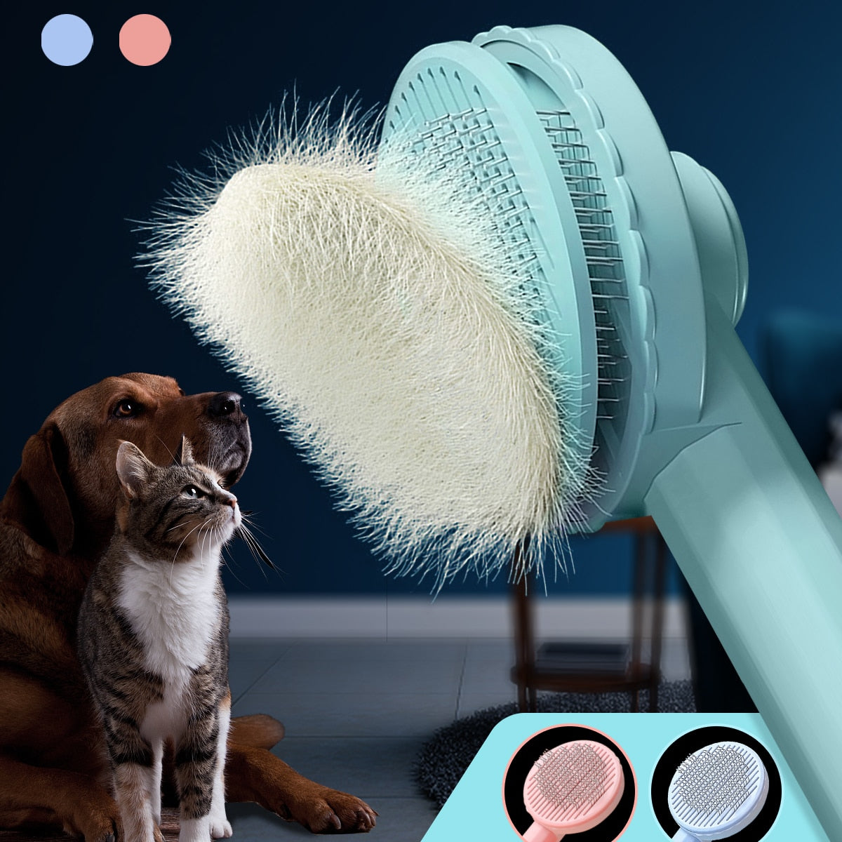 Grooming Pet Hair Remover Brush Cat And Dogs Hair Comb Removes Comb