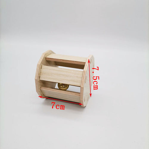 Hamster Swing SeesawSmall Nest Solid Wood Small House Hamster Sleeping