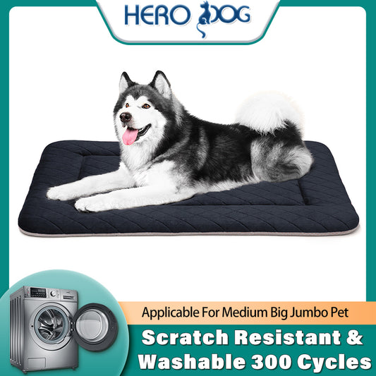 Hero Dog Bed Mat Large Puppy Cushion Big Kennel Mattress Soft Pet Cat