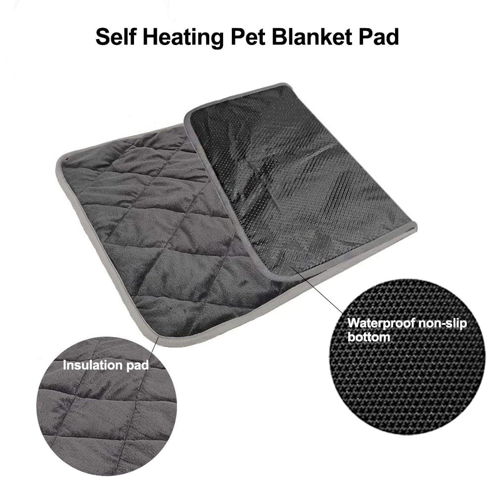 High Quality Dog Bed Pet Self Heating Mat Pet Pads Dog Blanket Cat Bed