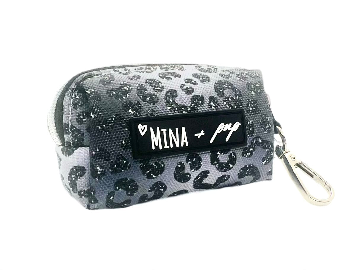 YOURE SO GLAM SILVER OMBRE DOG POOP BAG HOLD