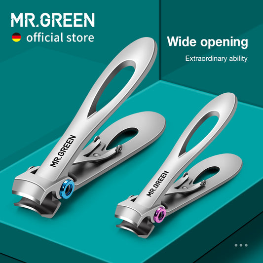 Mr.green Nail Clippers Stainless Steel Two Sizes Are Available