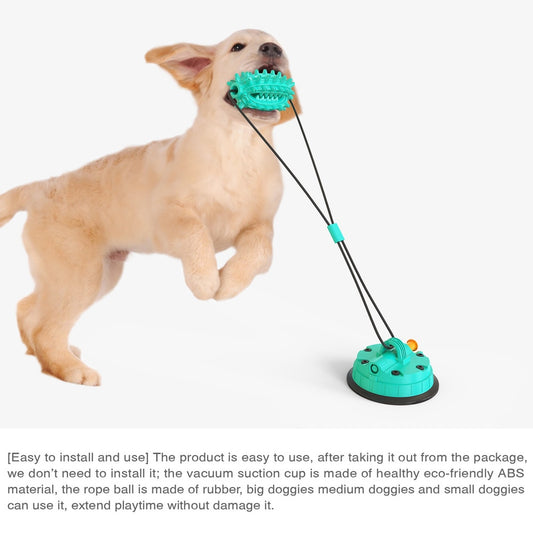 Multifunction Pet Chew Toys Dog Molar Bite Toy Upgraded Double Suction