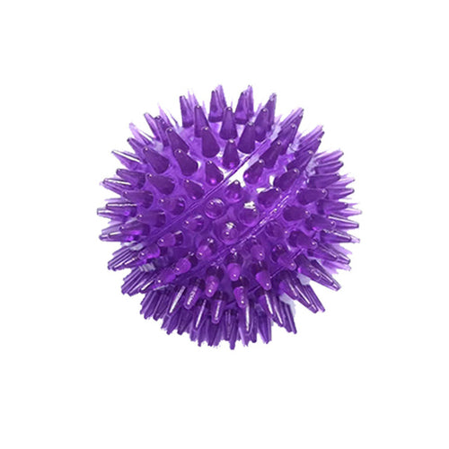 Pet Dog Toys Cat Puppy Sounding Toy Polka Squeaky Tooth Cleaning Ball