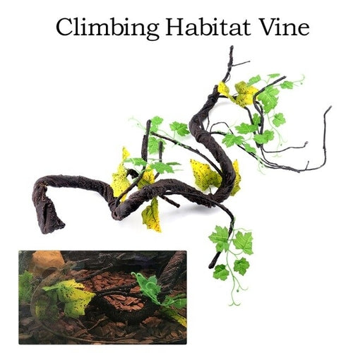 Pet Reptile Pets Flexible Climbing Habitat Vine