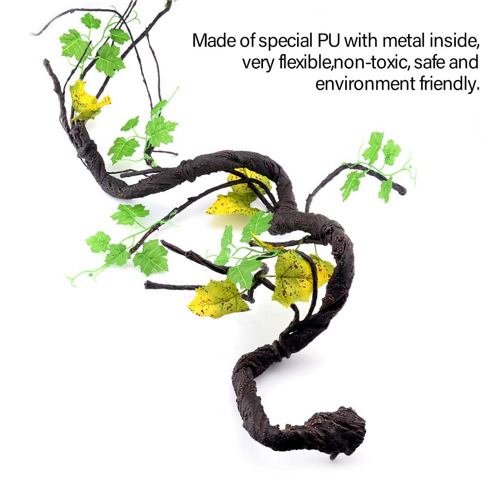 Pet Reptile Pets Flexible Climbing Habitat Vine