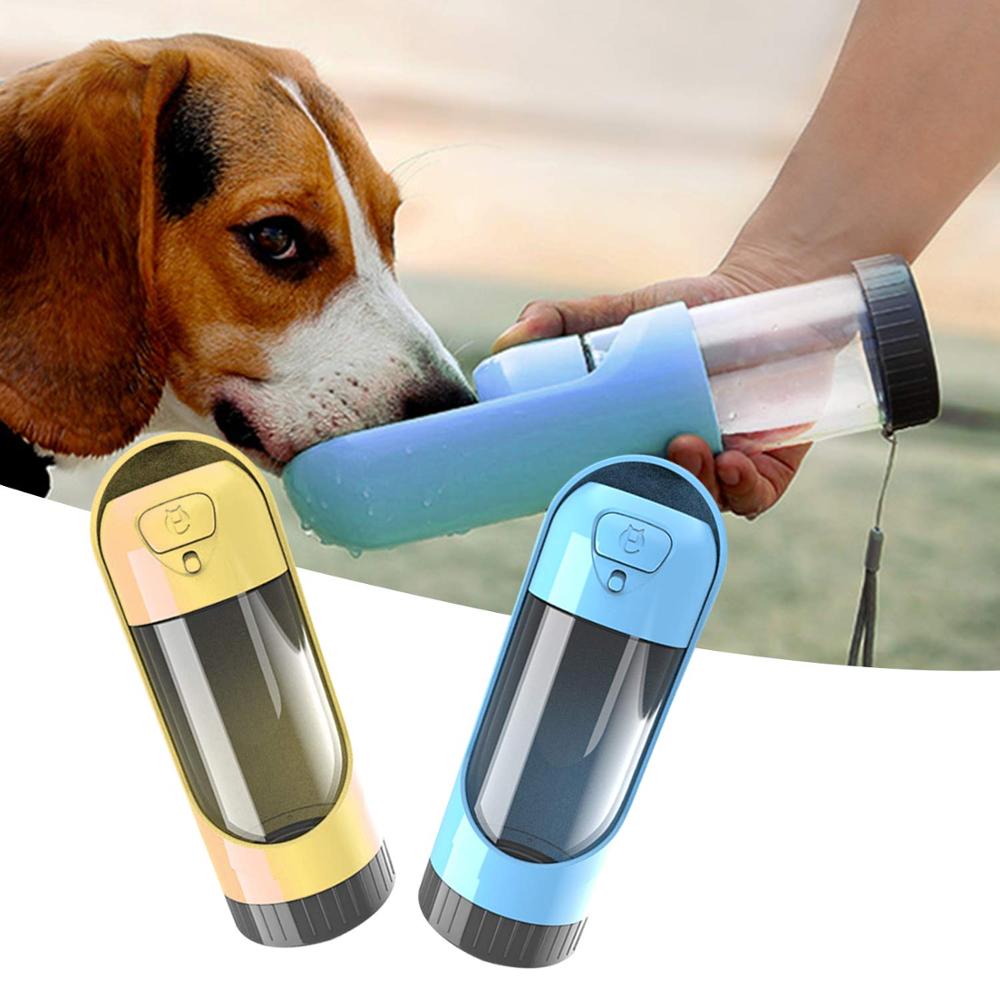 Portable dog water bottle for walks, errands, and pet travel - view 1