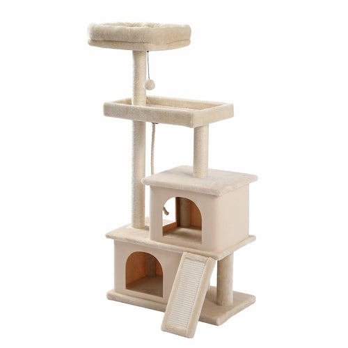 Cat Tree Entertainment Tower with Stairs