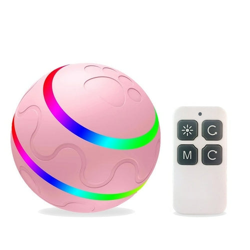 Smart Electric Dog Toy Ball With Led Flashing,pet Cats/dogs