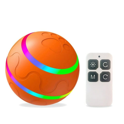 Smart Electric Dog Toy Ball With Led Flashing,pet Cats/dogs