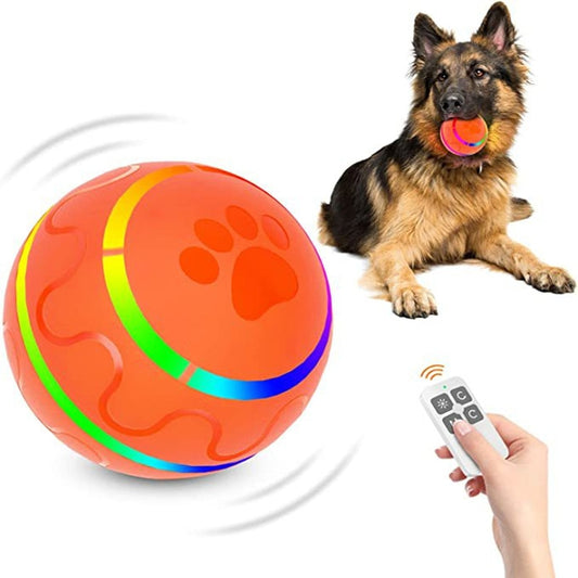 Smart Electric Dog Toy Ball With Led Flashing,pet Cats/dogs