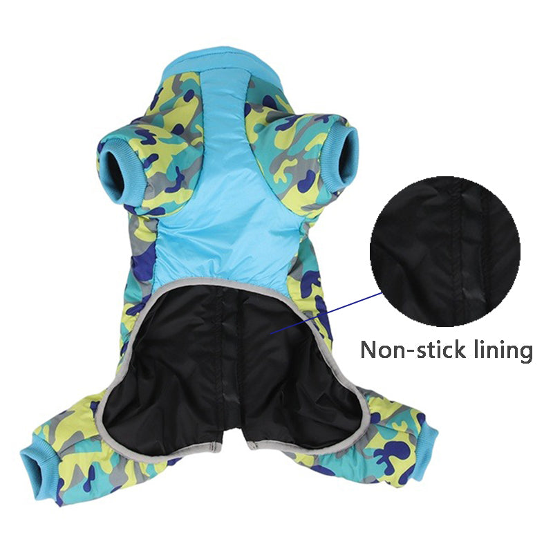 Winter Warm Thicken Pet Dog Jacket Waterproof Dog Clothes For Small