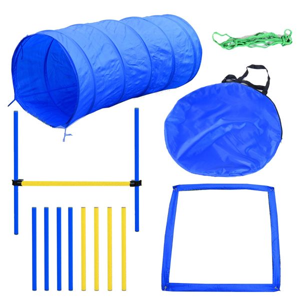 Dog Agility Starter Kit - Outdoor Exercise Training Set