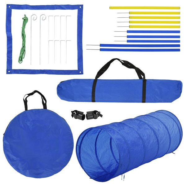 Dog Agility Starter Kit - Outdoor Exercise Training Set