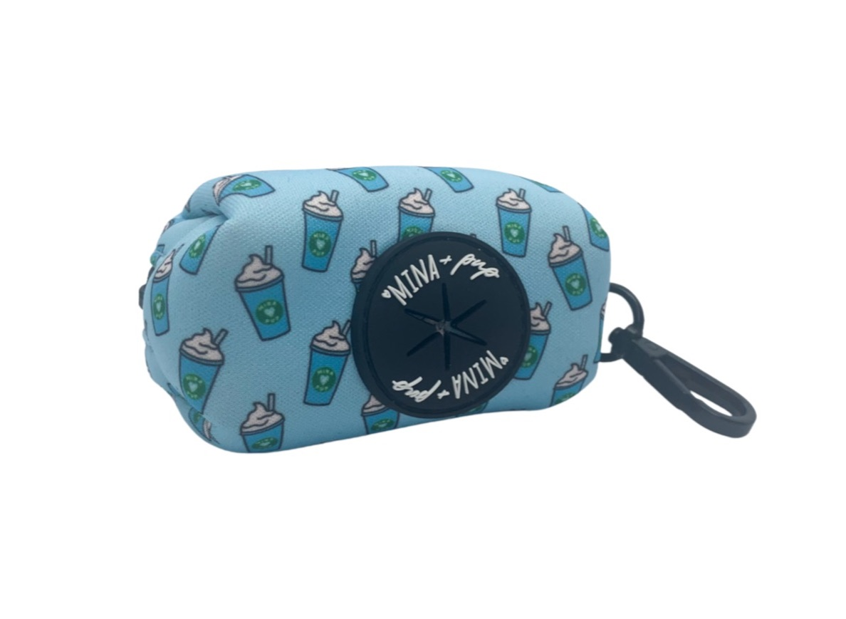 Pupshake Blue Poop Bag Holder