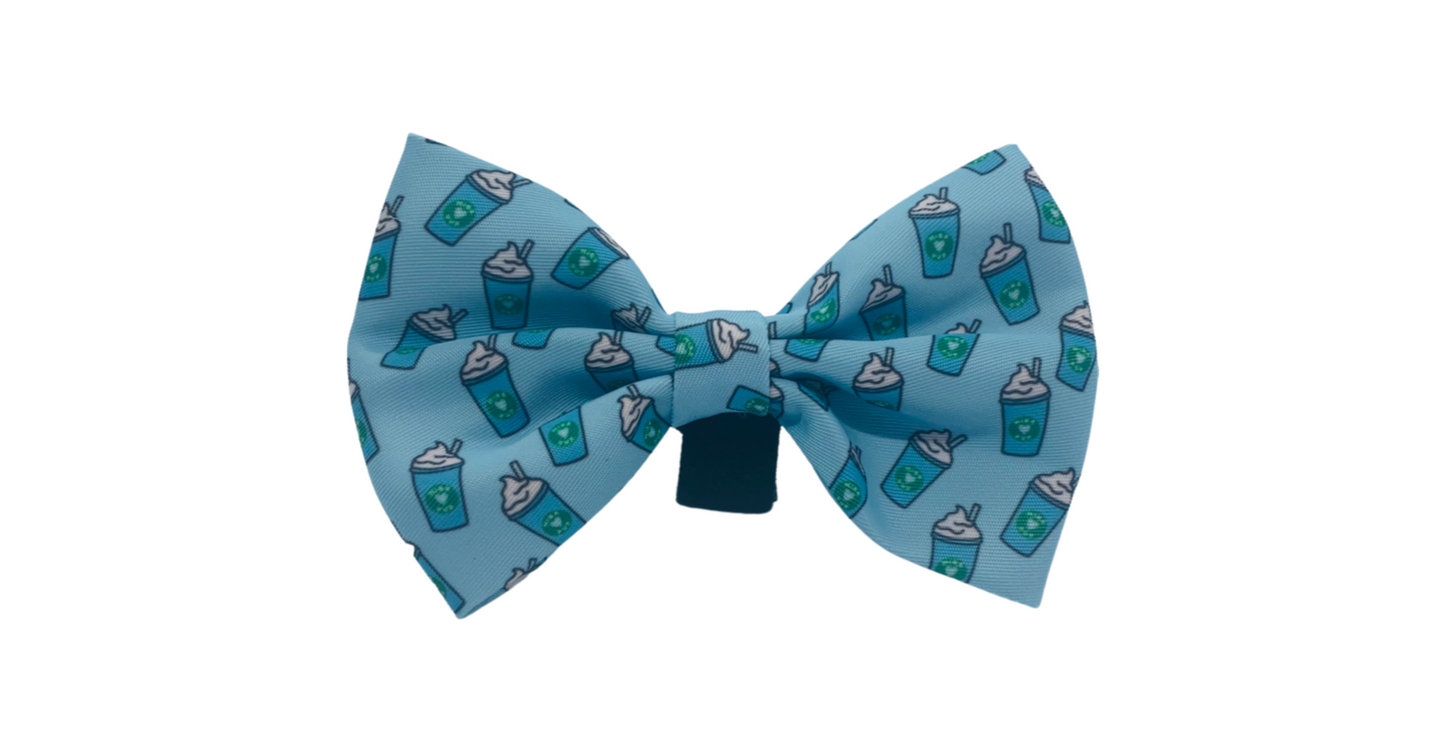 Pupshake Blue Bow Tie